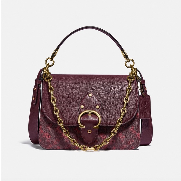 Coach Handbags - END OF SUMMER SALE! Coach Beat Shoulder Bag With Horse And Carriage Print